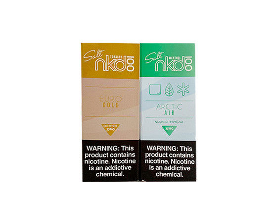 E - Zigaretten-nackter Hülsen-Salz E Gehirn-Frost der Cig-Flüssigkeits-35mg MSDS fournisseur