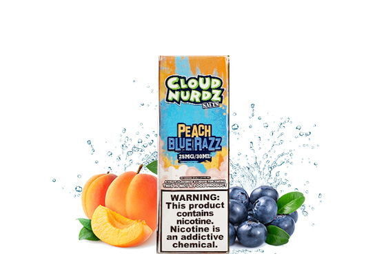 Trauben-Orangen-Pfirsich e-Zigaretten-flüssiger Wolke Nurdz-Frucht Seris 25mg/30ml Apple fournisseur