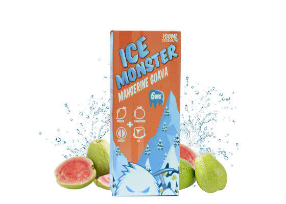 Eis-Monster Mangerine-Guave würzt e-Zigarren-Saft-Plastikflasche mit kindersicherer Tropfenzähler-Kappe fournisseur