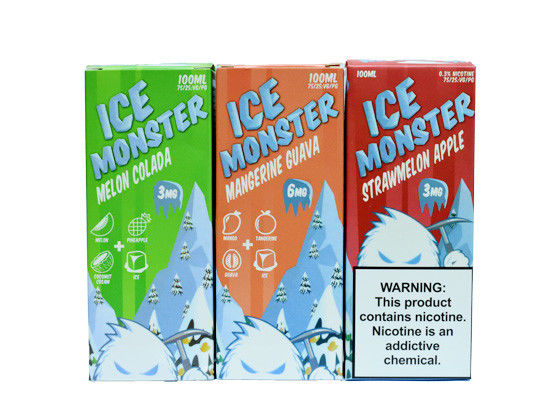 Eis-Monster Mangerine-Guave würzt e-Zigarren-Saft-Plastikflasche mit kindersicherer Tropfenzähler-Kappe fournisseur