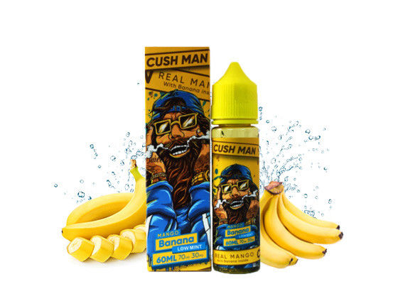 Zigaretten-flüssige Malaysias Cush 60ML E Mann-Bananen-Erdbeertrauben-Großhandelspreis fournisseur